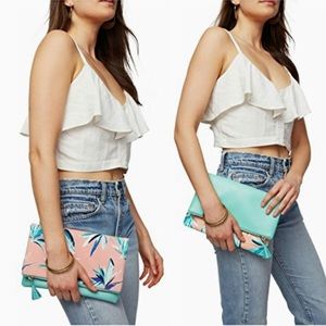 NWOT Rachel Pally Reversible Clutch